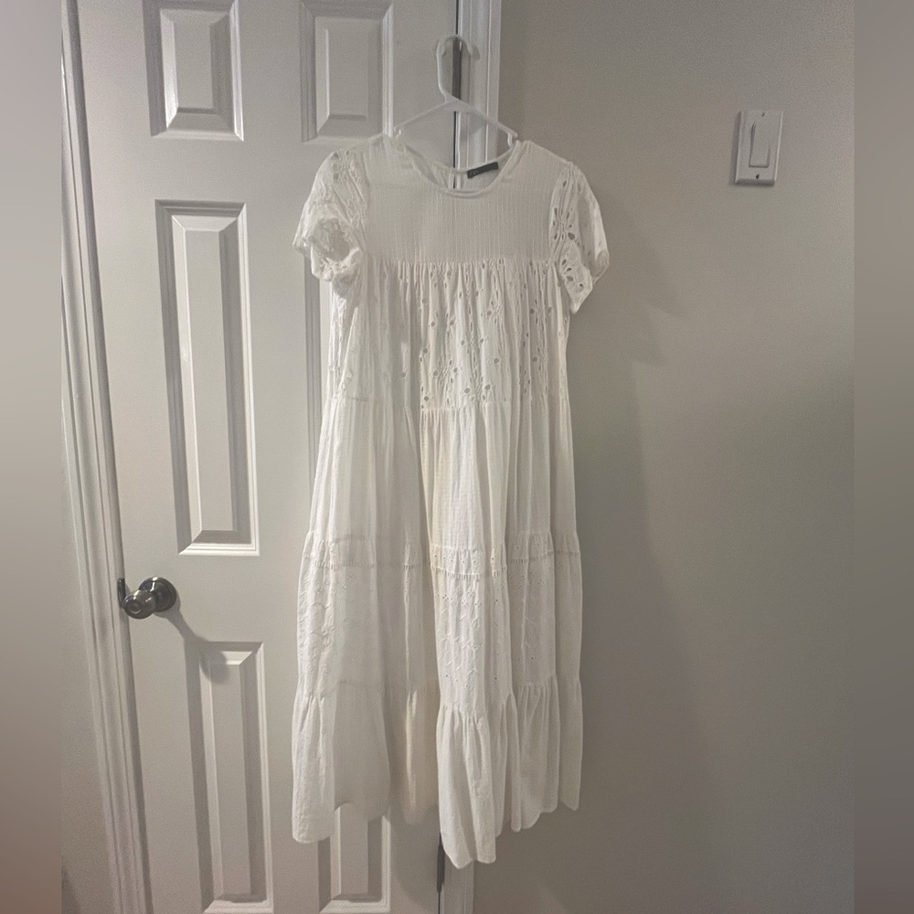 Zara White Dress